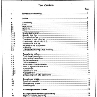 FEM 9.222 - Standards of the acceptance and availability of installations with storage/retrieval machines and other machinery